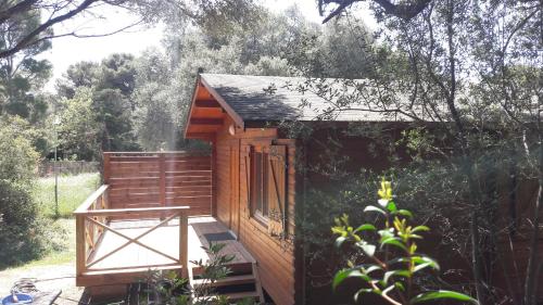 Appartement chalets bois 150m de la plage Tenutella Olmeto