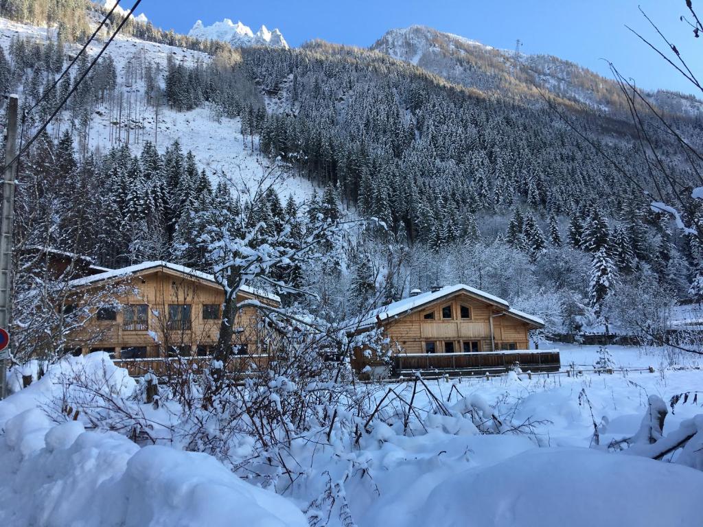 Chalets Les Chalets Aquarelle 72 chemin de la cascade 74400 Chamonix-Mont-Blanc