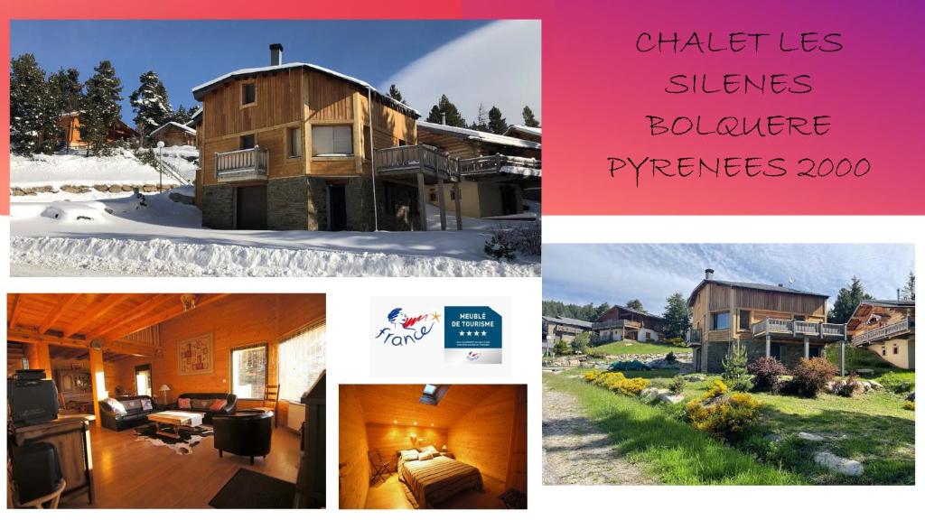 Chalets Les Silènes pyrènes 2000 Meublé touristique 4 Etoiles 2 Rue des Chevreuils 66210 Bolquère-Pyrénées 2000