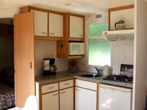 Stacaravan 4 of 6 persoons - Camping Le Soustran