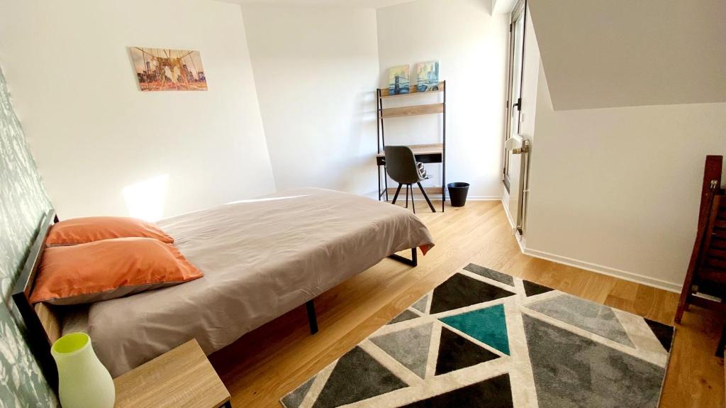 Séjour chez l'habitant Chambre avec terrasse privative 65 Rue de Dinan, 35000 Rennes