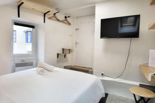 Chambre - Bed & Breakfast - Plage 50m - Résidence Saint-Malo france