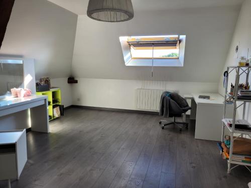 Séjour chez l'habitant Chambre chez l'habitant 4 500 Route Brennetuit Biville-la-Baignarde