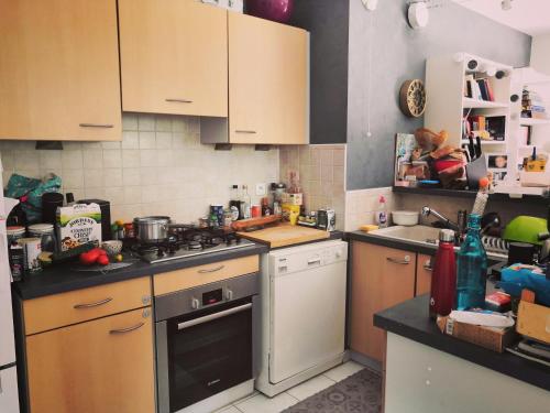 Séjour chez l'habitant Chambre individuelle chez l'habitant Appartement 3 2 Rue Germinal Noyal-Châtillon-sur-Seich