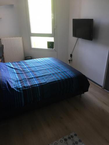 chambre privative avec douche dans appartement Chambéry france