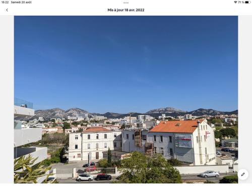 Chambre vue mer Marseille france