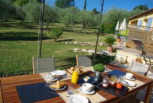 Chambres privatisées avec cuisine d’été Callian france