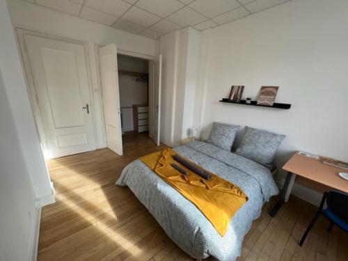 Chambres privées -Private room- dans un spacieux appartement - 100m2 centre proche gare Mulhouse france