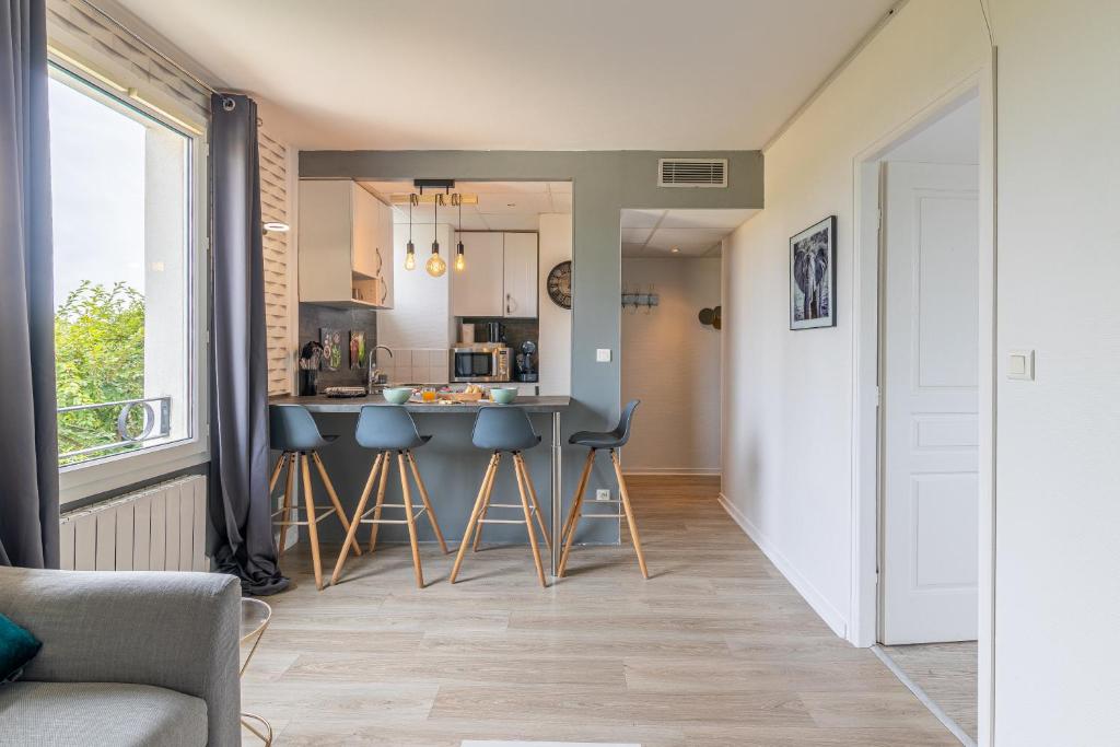 Appartement Charmant appart LYS parfait pour les familles - 7 MIN DISNEYLAND - PARKING & WIFI 102 60 Rue du Moulin À Vent, 77700 Magny-le-Hongre