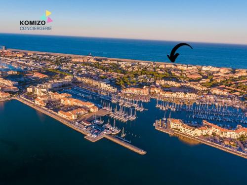 Charmant duplex face à la mer Port Leucate france