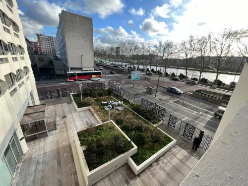 Charmant logement vue sur Seine en plein centre Rouen france