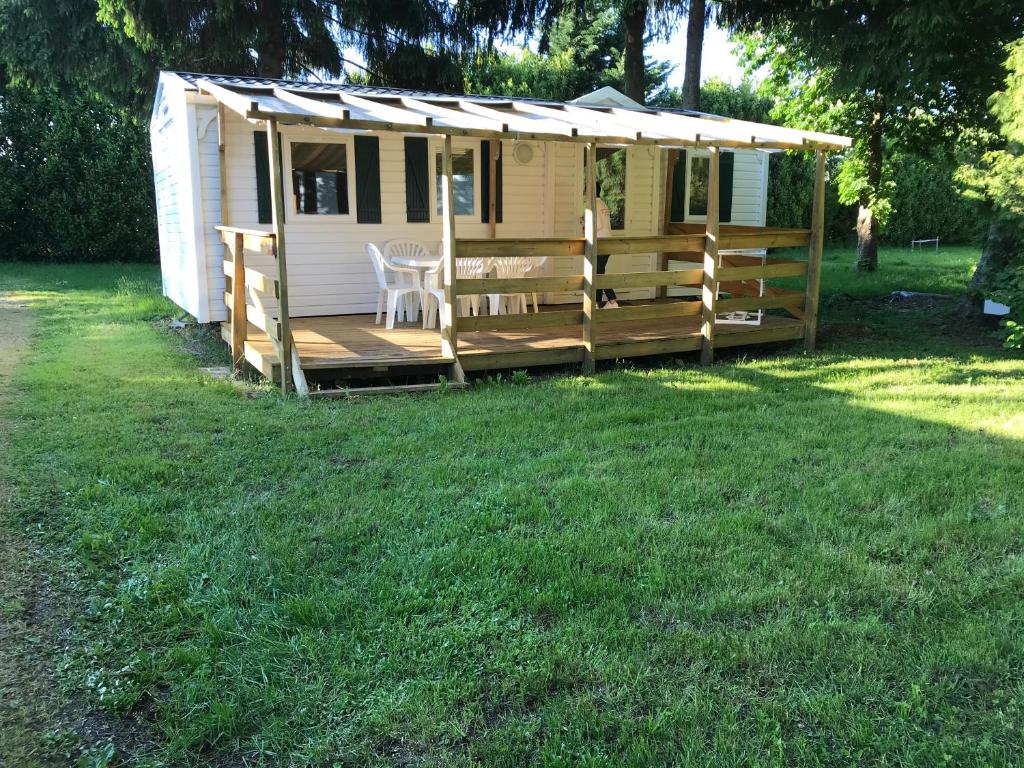 Camping Charmant Mobil Home 6 personnes avec clim réversible 1 Rue du Camping, 67860 Boofzheim