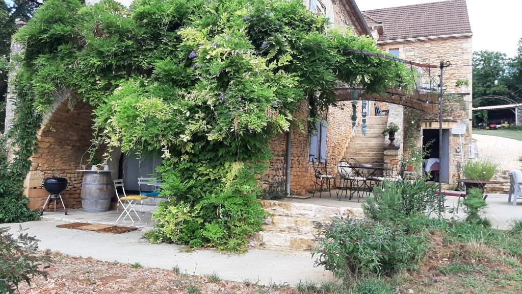 Maison de vacances Charmant studio dans maison d'hôte dans un écrin de verdure Brousse, 46700 Saint-Martin-le-Redon