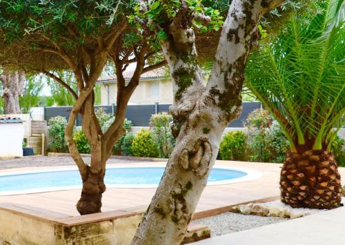 Villa Charmante Chartreuse Bordelaise Piscine-Jardin-Pkg 3 Allée des Vendangeurs Tabernottes