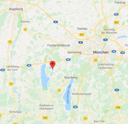 Charmante Ferienwohnung mit Balkon im 5-Seen-Land Hechendorf am Pilsensee allemagne