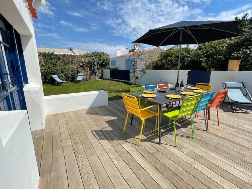 Charmante petite maison avec jardin plage des vieilles La Croix france