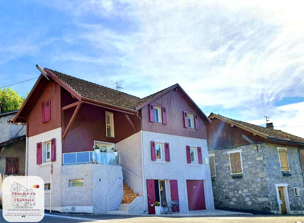 Appartements CHARME EN CHABLAIS 210 Rue du Vieux Village, 74500 Publier