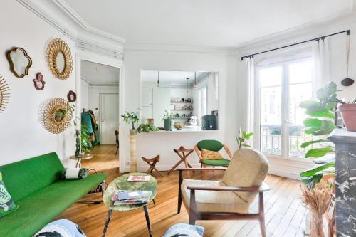 Appartement Charming apartment for 6 people 1 Rue de Tombouctou Paris