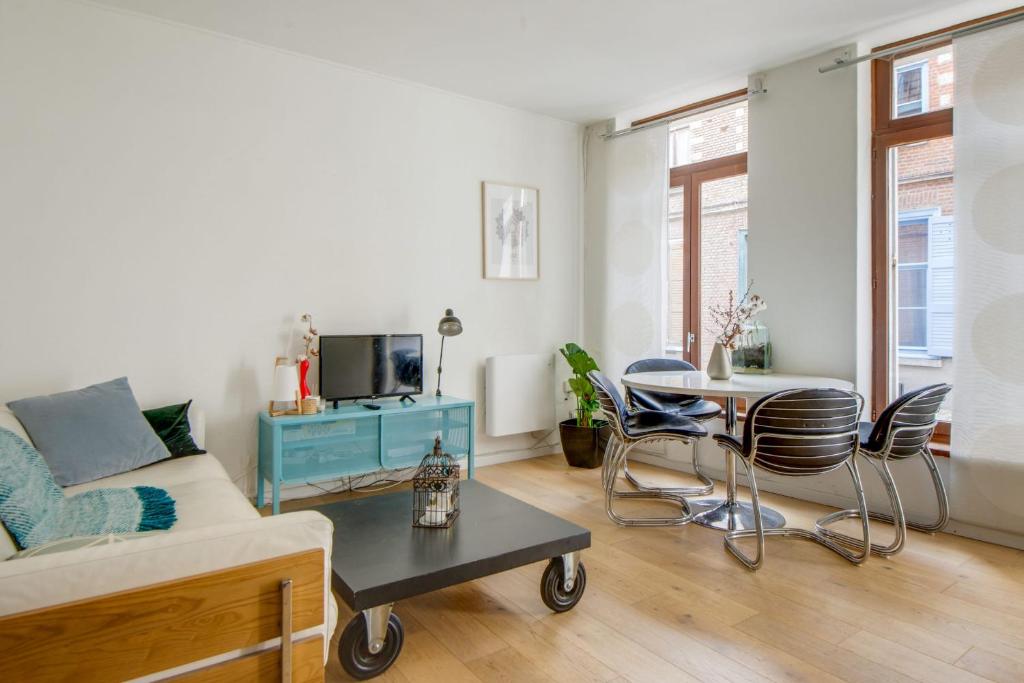 Appartement Charming apartment with terrace - Lille - Welkeys 3 bis rue des Brigittines, 59800 Lille
