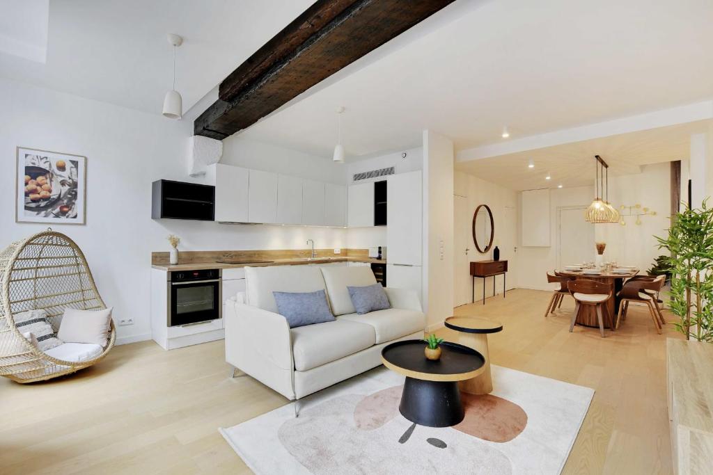 Appartement Charming appart 6P - Etienne Marcel / Marais 23 Rue aux Ours, 75003 Paris