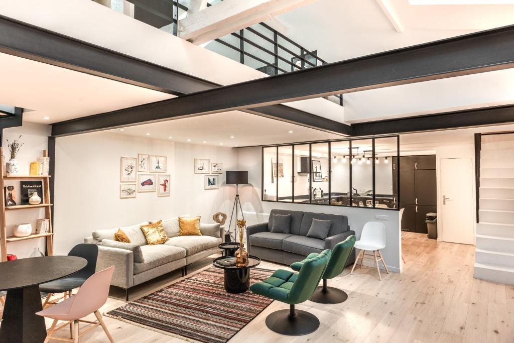 Appartement Charming & Design Architect Loft - Heart of Paris 15 Rue Barrault, 75013 Paris
