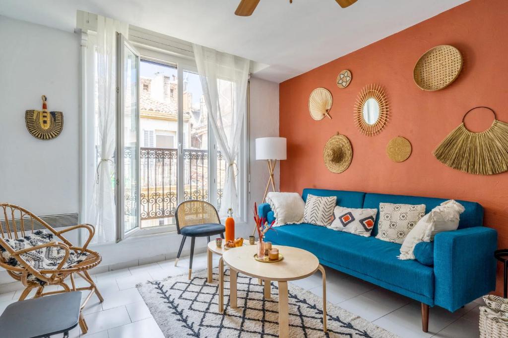 Appartement Charming flat in the heart of Marseille 5 min from Vieux Port - Welkeys 27 Rue de la Palud, 13001 Marseille
