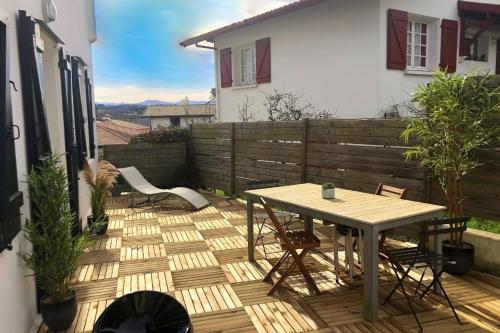 Charming Flat With Terrace 500m From The Beach Bidart france