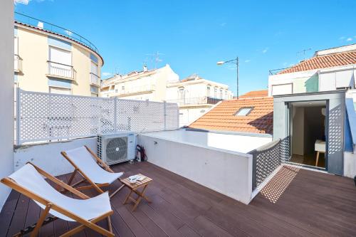 Charming house with terrace in Lisbon.WIFI. Lisbonne portugal