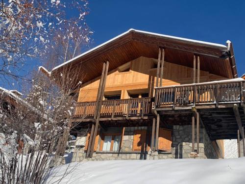 Charming New Chalet In Meribel Exceptional View Les Allues france