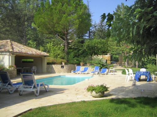 Charming Provencal villa with private pool and panoramic view Céreste france