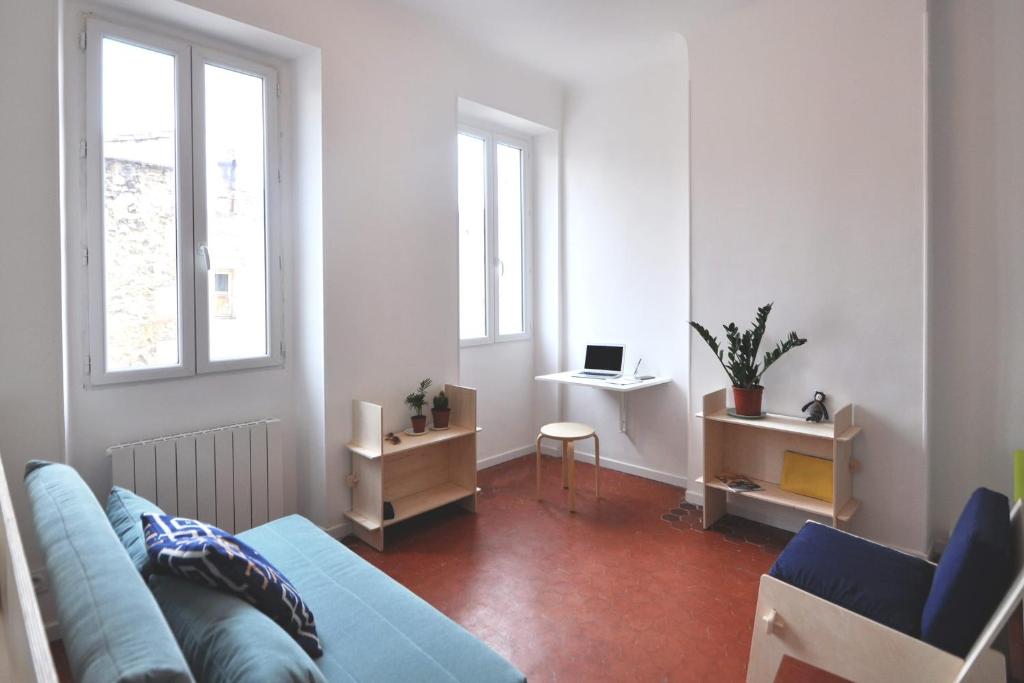 Appartement Charming studio close to the OLD PORT 6 rue Crudère, 13006 Marseille
