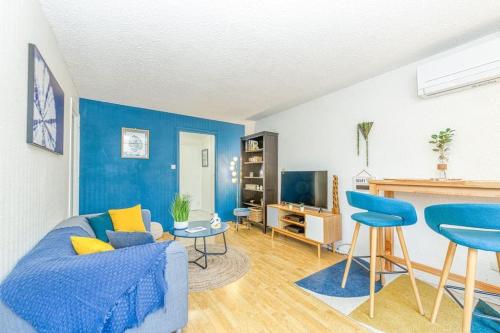 Charming T2, wifi, air conditioning, balcony Grenoble france