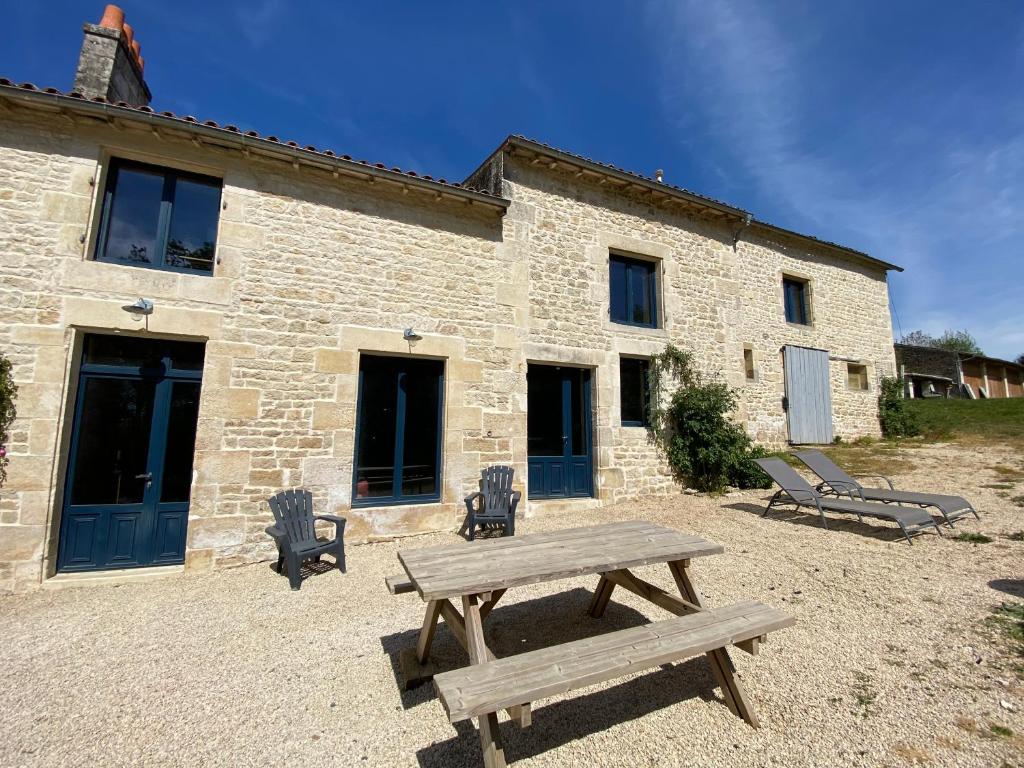 Maison de vacances Château des Loups - Les Cyprès Lieu-dit Les Loups, 79410 Échiré