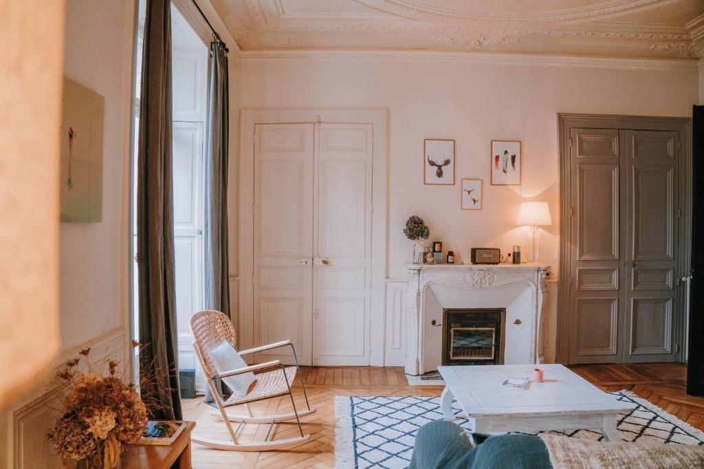 Appartement Chez Angèle 7 Rue Poullain Duparc, 35000 Rennes