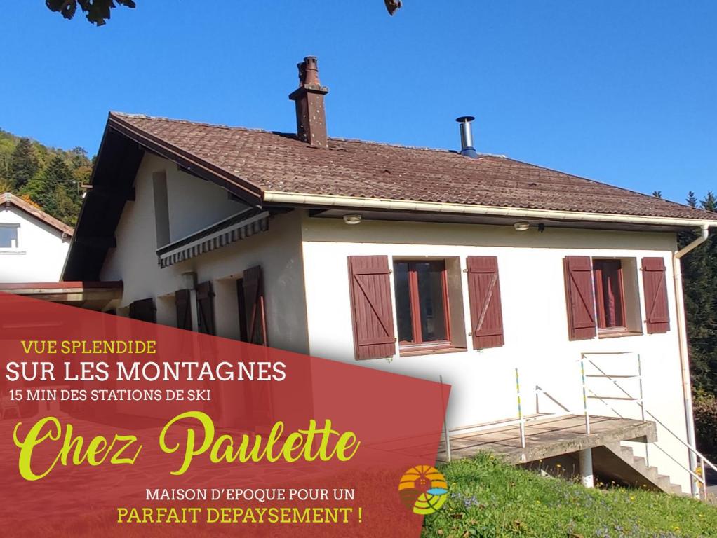 Maison de vacances Chez Paulette Cocon familial garantit Vue imprenable sur la vallée ! 25 Route du Droit, 88310 Cornimont