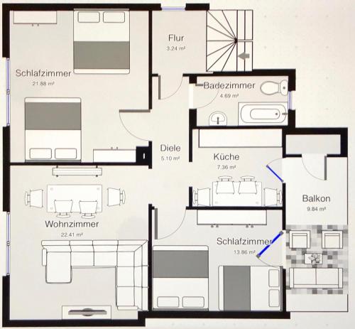 Appartements City Apartment Jimmy Spieser Straße 15 Neunkirchen