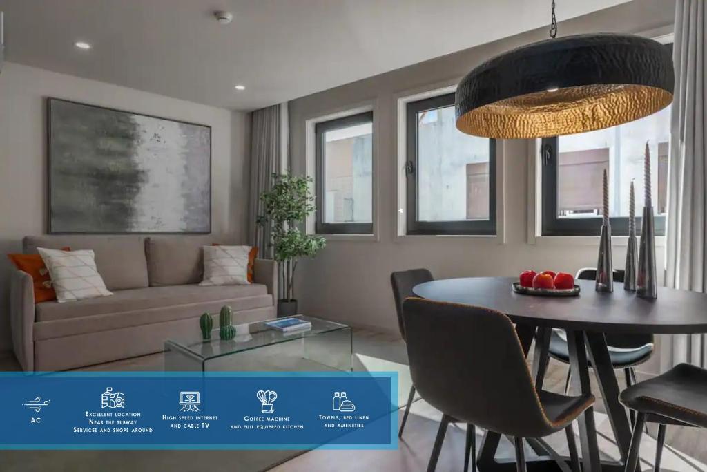 Appartement City Luxury Apartment, Downtown Porto near Metro 69 Rua de Costa Cabral, 4200-208 Porto