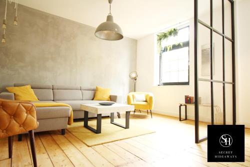 Appartement Citynahe Designerwohnung im NewYork-Loft Flair by SECRET HIDEAWAYS 18 Brückenplatz 2. Etage Duisbourg