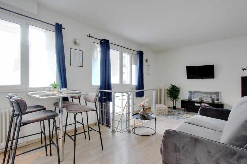 CMG-Cosy Apartment-Parc des Princes-Stade Rolland Garros Boulogne-Billancourt france