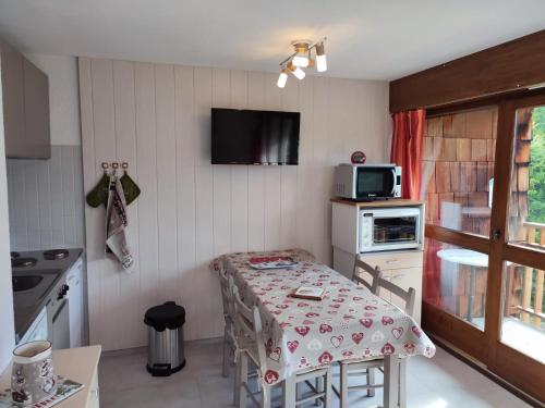 Coquet Studio de 4 personnes aux Carroz - Balcon et Wifi Les Carroz d\'Arâches france