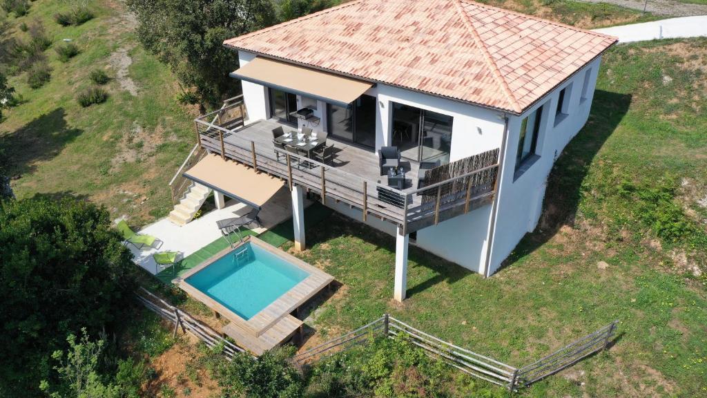 Villa Corse et Zen VILLA SUR LES BOIS 85m2 5à7 pers 11 Lot les Haut de San Piovanaccio, 20230 Taglio-Isolaccio