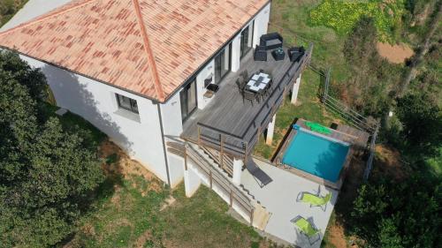 Corse et Zen VILLA SUR LES BOIS 85m2 5à7 pers Taglio-Isolaccio france