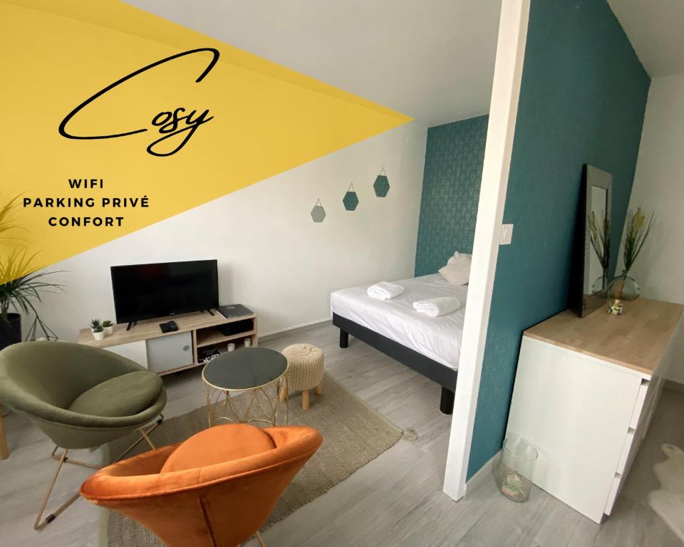 Appartement COSY 4 Rue Niel, 63100 Clermont-Ferrand