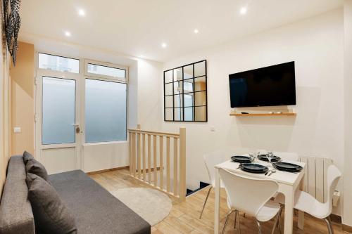 Cosy duplex - 1BR4P - St Fargeau Paris france