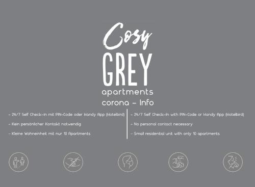 cosy grey apartments Fribourg-en-Brisgau allemagne