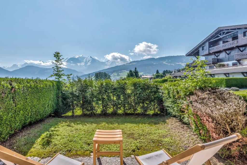Appartement Cosy studio with view on the Mont Blanc mountain in Combloux - Welkeys 680 Route du Bouchet Chalet Granit, 74920 Combloux
