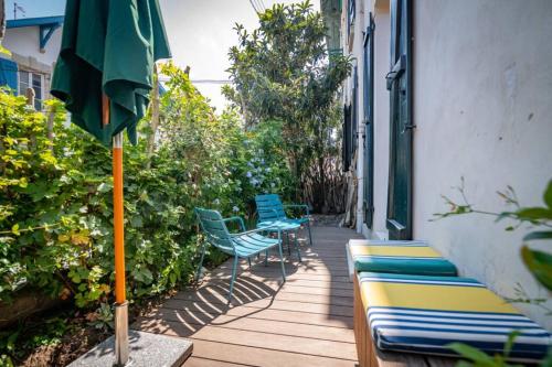 Côte des Basques, terrasse, confort et qualité Biarritz france