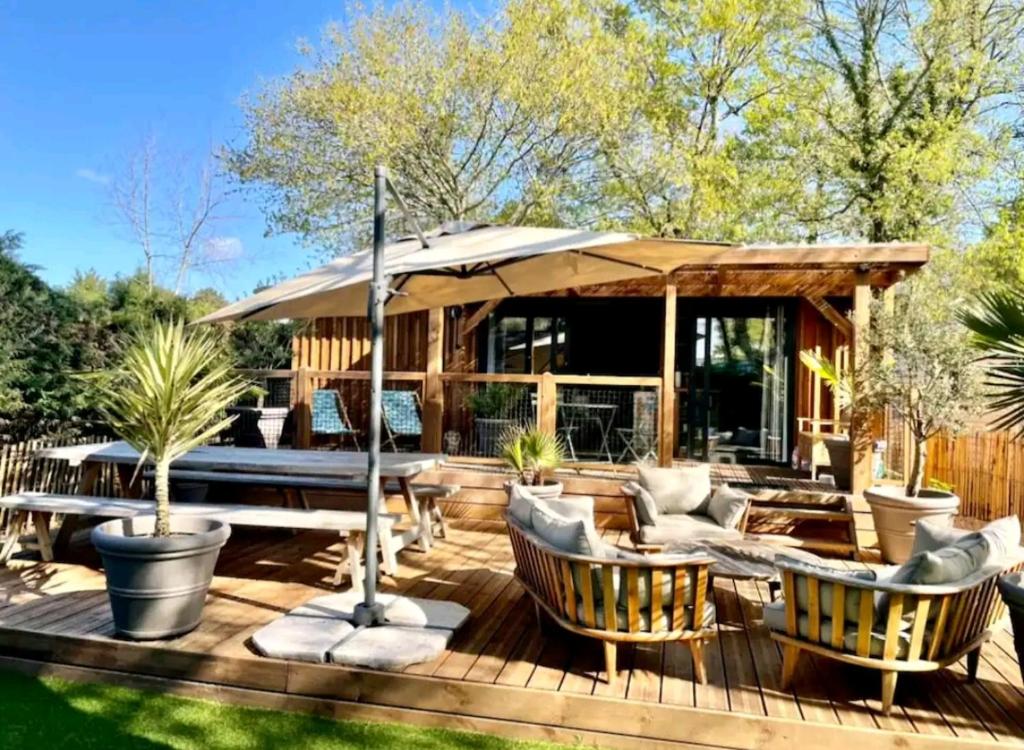 Camping Cottage cosy Bassin d'Arcachon Rue du Domaine de la Forge, 33260 La Teste-de-Buch