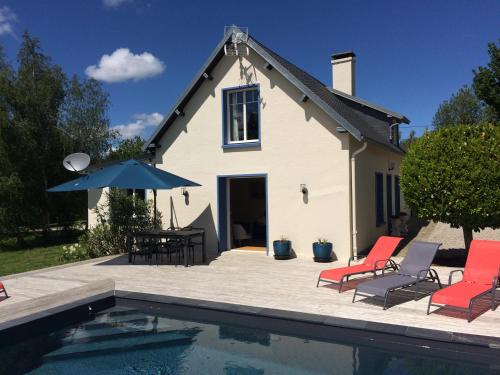 Maison de vacances Cottage du Château des Boulais Les Boulais Saint-Martin-le-Bouillant
