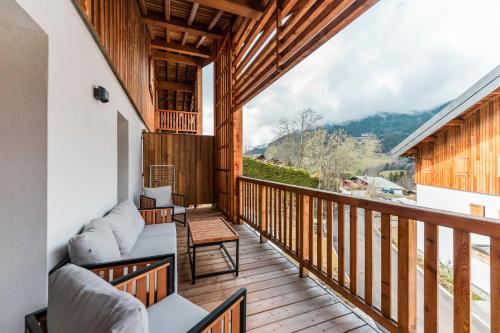 Appartement Cozy and chic apartment new charming comfortable 120 route de sur le Meu Megève